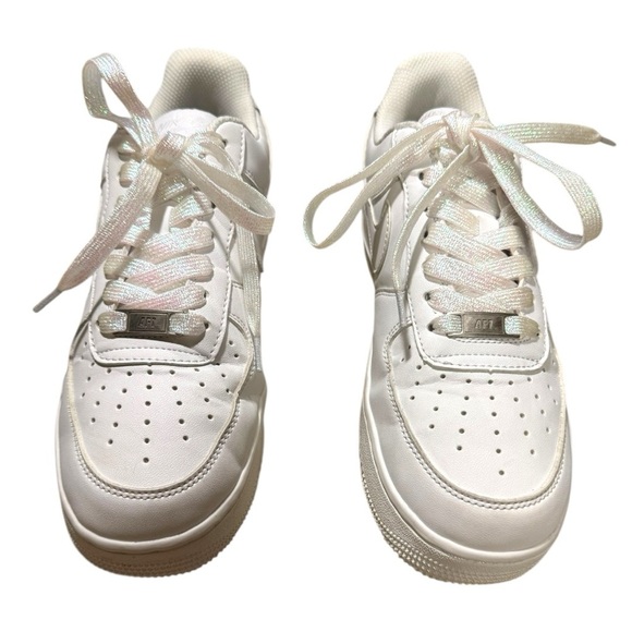 Nike Air Force 1 Low Iridescent Glow – Size 7M/8W - Picture 4 of 9